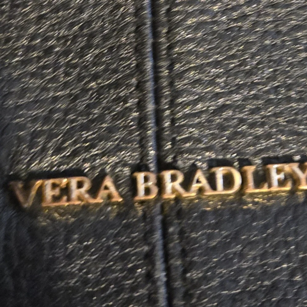 vintage Vera Bradley Black leather Bag